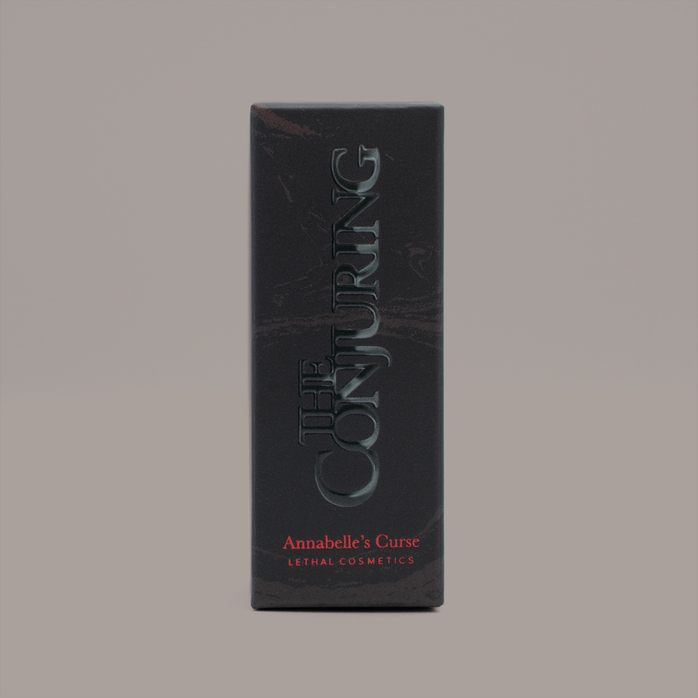 Lethal Cosmetics The Conjuring - Annabele's Curse Rouge à lèvres - Bordeaux rouge
